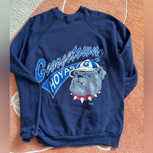 Vintage Georgetown Bulldog Sweatshirt